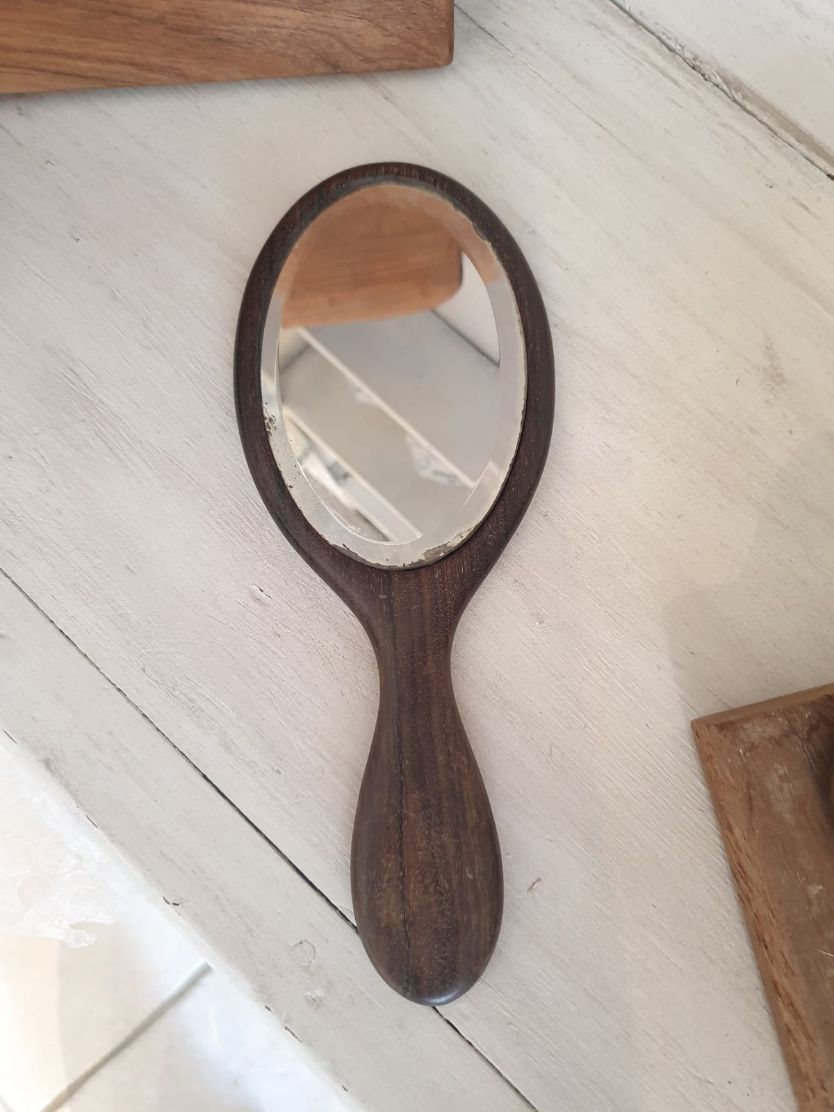 Miroir face à main