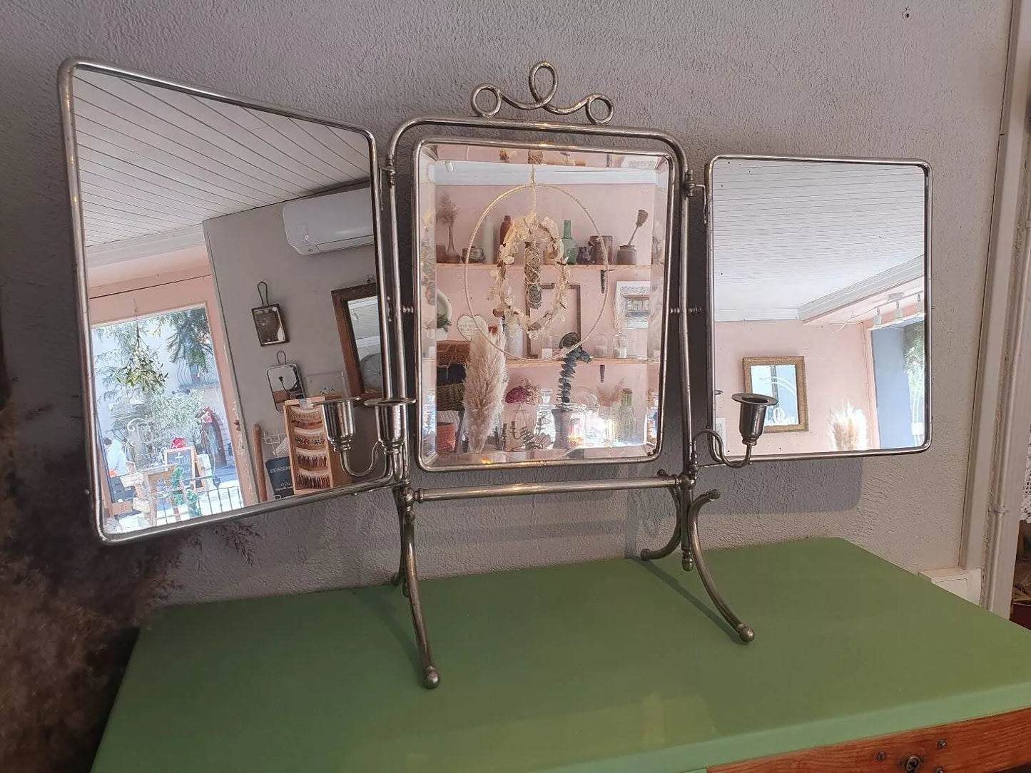 miroir triptyque