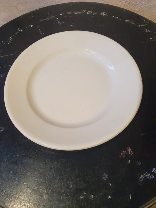 Assiettes blanches